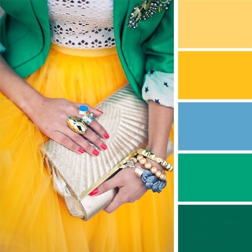 15 ideálnych farebných kombinácií , aby ste vyzerali skvelo